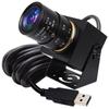 ELP 4K USB Camera with Microphone Manual Zoom Webcam Varifocal PC Camera for Computer Mini UVC Webcam IMX317 Varifocal Audio Video USB Camera with 8mp