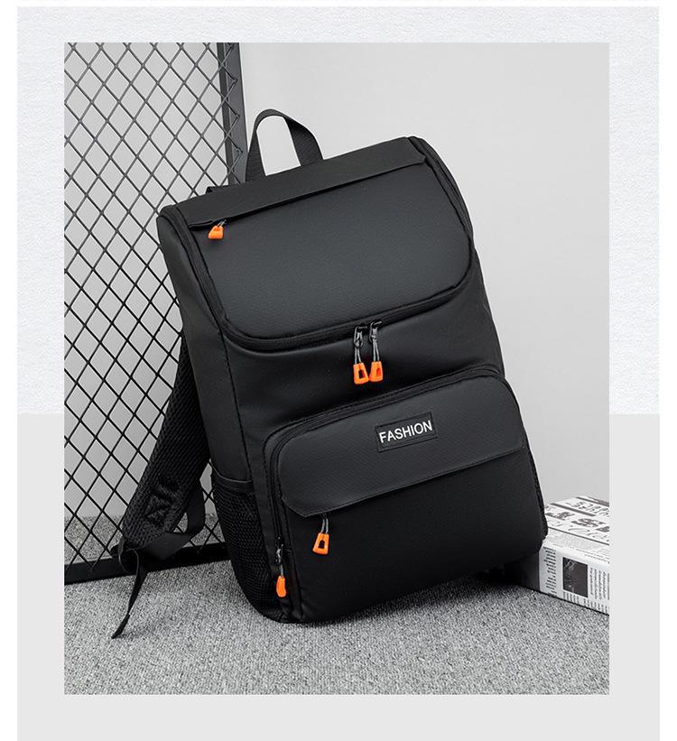 Мужской водонепроницаемый рюкзак большой вместимости для путешествий, школы, бизнеса и колледжа - в японском и корейском стиле