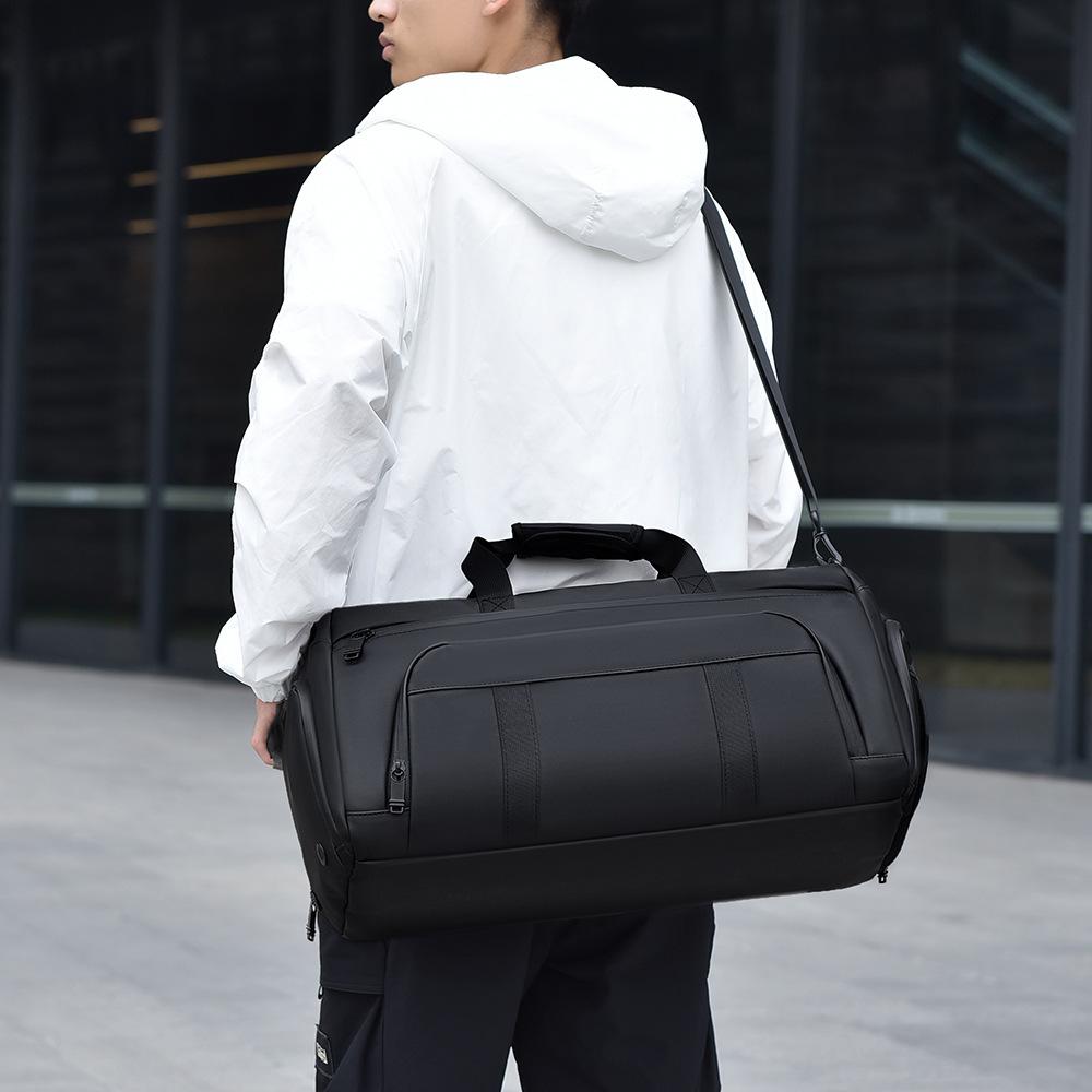 Waterproof Large-Capacity Swimming Fitness Bag, Men'S And Women'S Wet And Dry Separation Sports Shoulder Portable Travel Bag