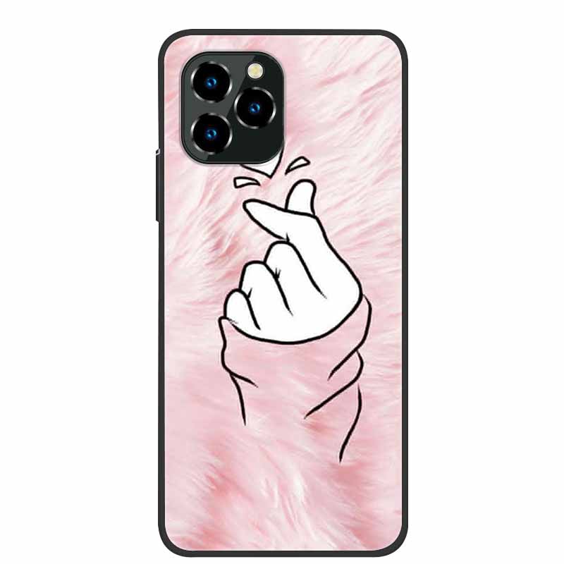 Phone Case For Oukitel C21 Pro Christmas Silicone TPU Soft Cover For Oukitel C21 Pro Coque Protector Bumper OukitelC21 Elk Funda
