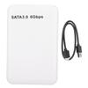 External HDD Case 2.5in USB3.0 SATA3.0 Plug and Play HDD Enclosure Support 3TB Capacity with LED