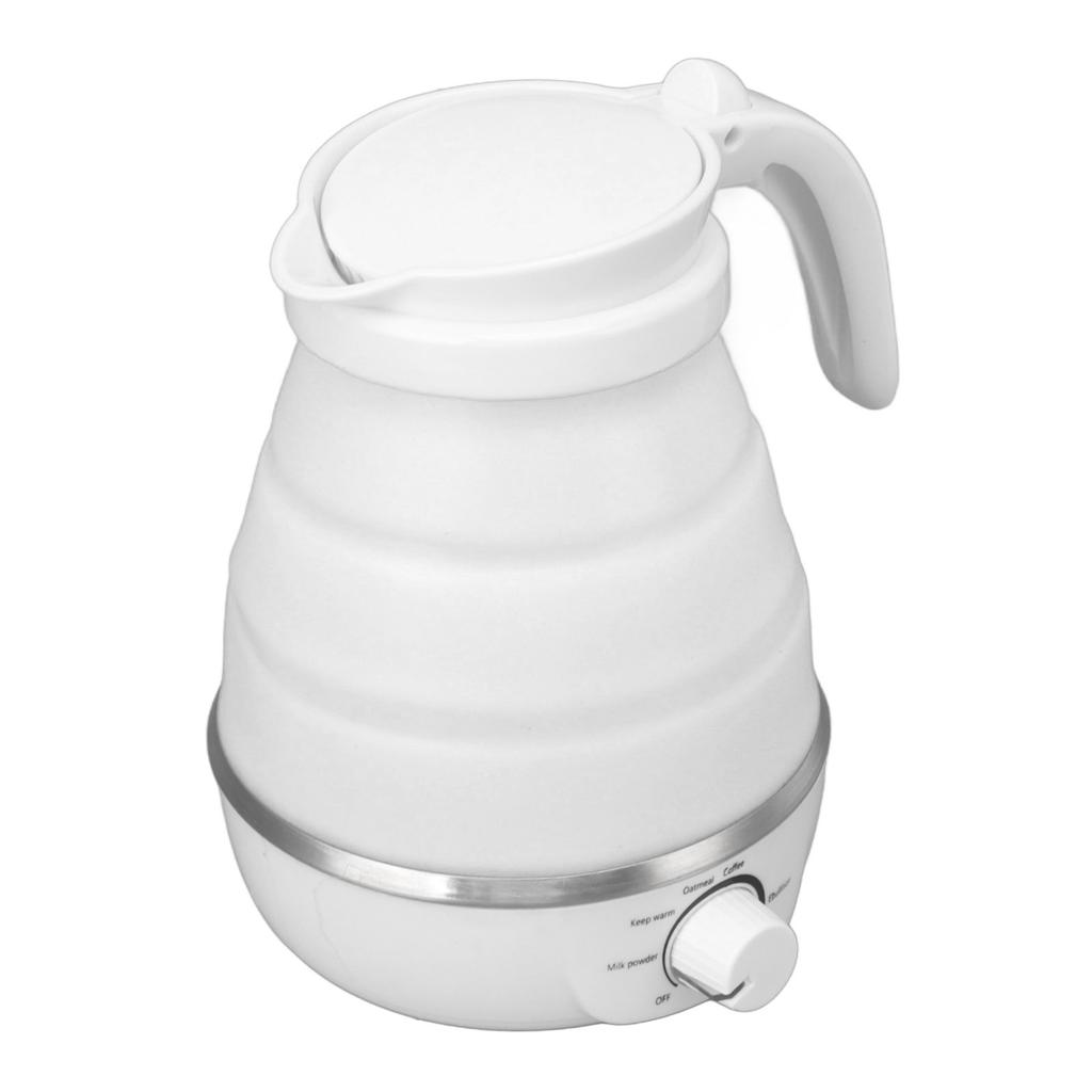 0.6L Foldable Electric Kettle 600W Heat Resistant Rust Proof Portable Electric Kettle for Travel