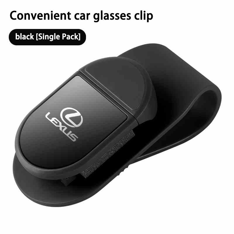 Car Glasses Clip Sun Visor Car Sunglasses Storage Interior Modification Product Suitable For Lexus RX330 Fsport IS200 IS250 GX ACV1