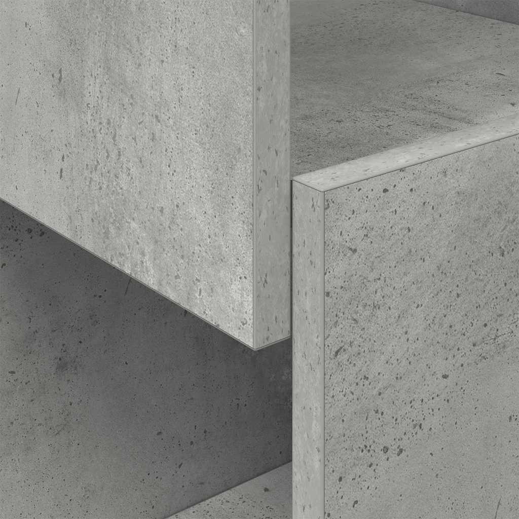 Corner Cabinet 30.5x30x65cm Engineered Wood Concrete Grey