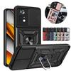 Camera Lens Protect Armor Case For Pocophone Poco F6 Pro X4 X6 M6 F5 X5 M5 M4 C40 M3 F3 X3 NFC F4 GT 4G 5G Phone Holder Cover