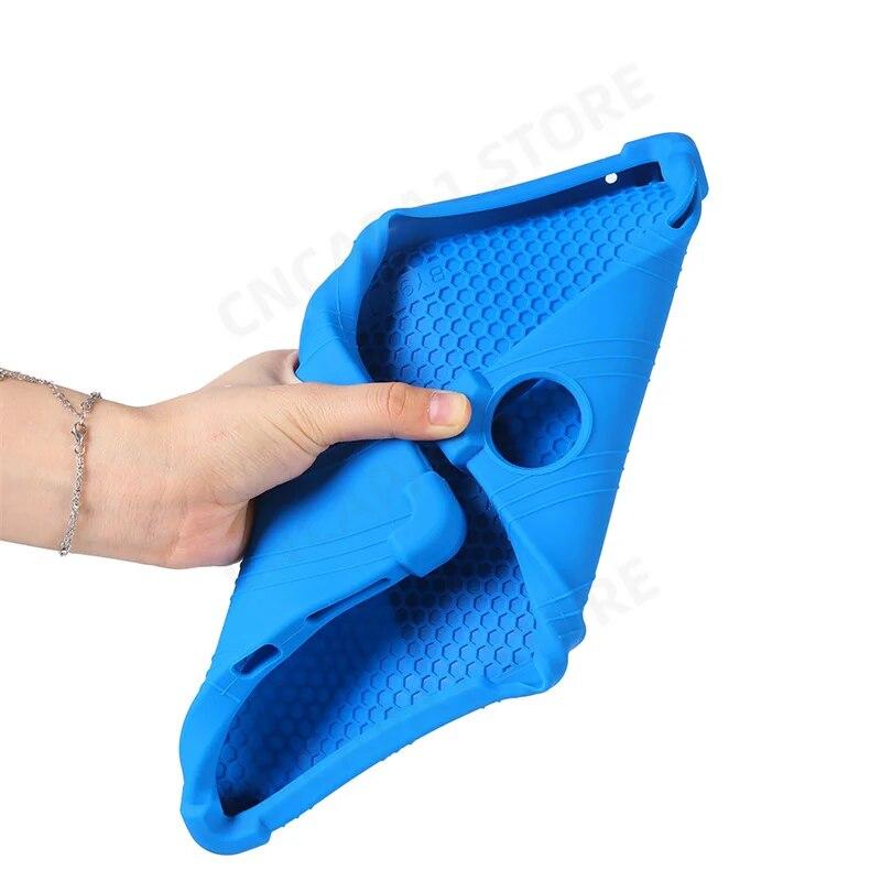 4 утолщенных силиконовых чехла Cornors с подставкой для Blackview Tab 80, чехол Tab80 10,1 дюйма, противоударный защитный чехол для планшета