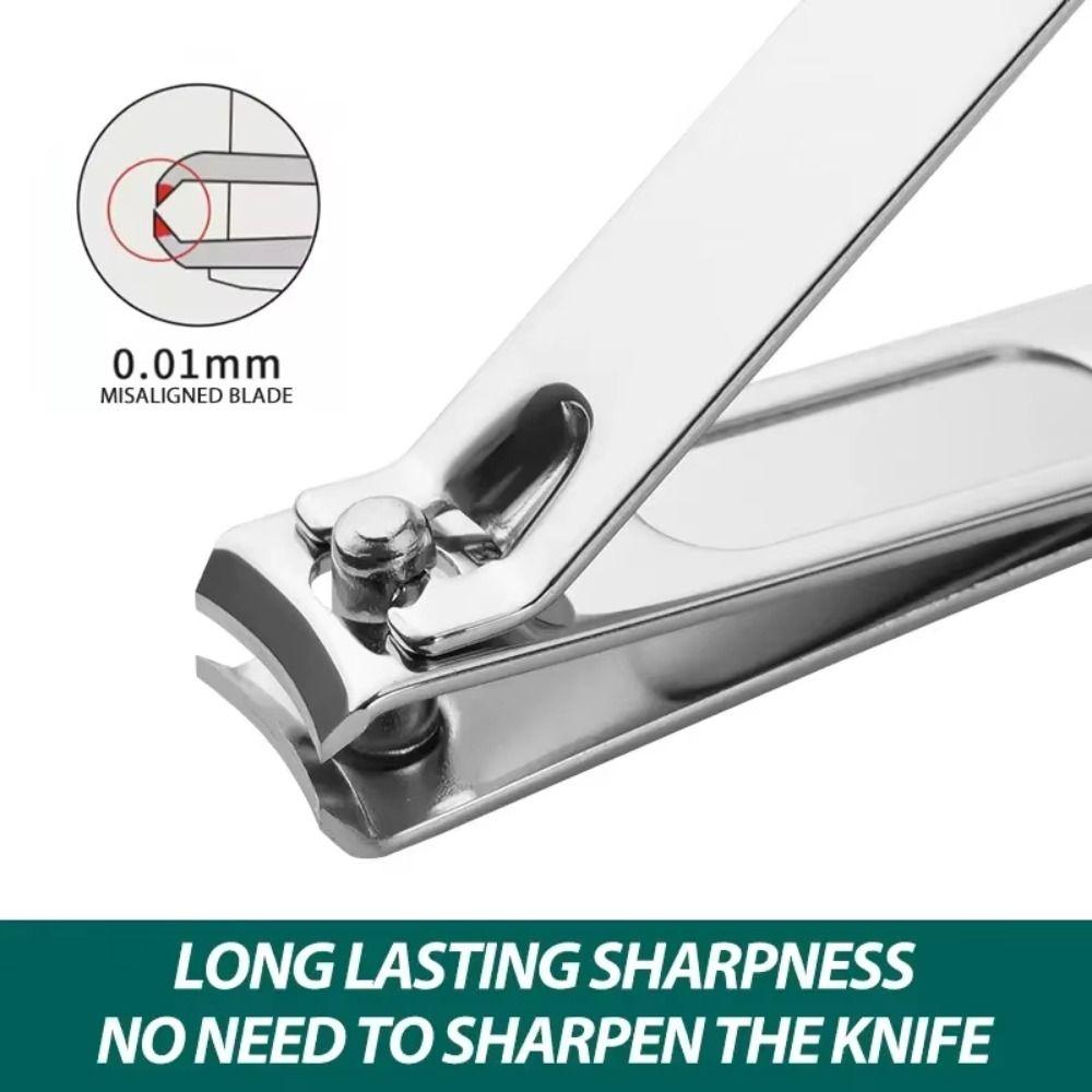 19Pcs Stainless Steel Nail Clippers Set Home Nail Care Kit Creative Manicure Kits Gift