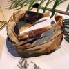 Tie-Dye Retro Oil Painting High-Top Crossover Wide Headband for Women's Updo