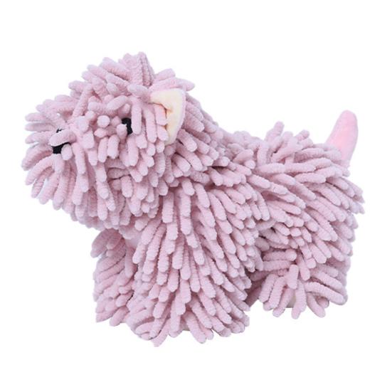 Chenille Hand Towel Cartoon Puppy Shape Soft Microfiber Towel High Water Absorption Bathroom Hand