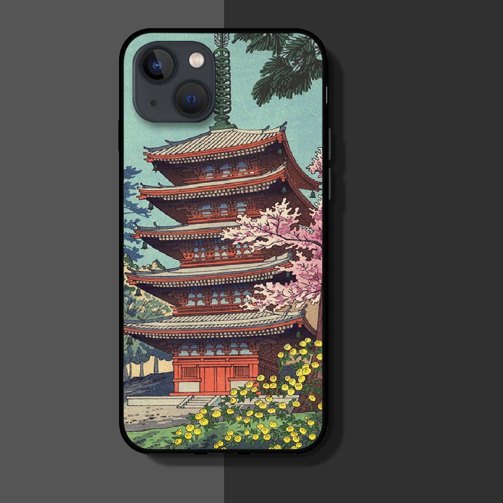 Чехол для телефона в японском стиле Ukiyo-e Art для iPhone Xiaomi Mi Samsung Galaxy Redmi Note AS 11 12 13 14 15 22 23 24 5G Pro Plus Max Fe Ultra