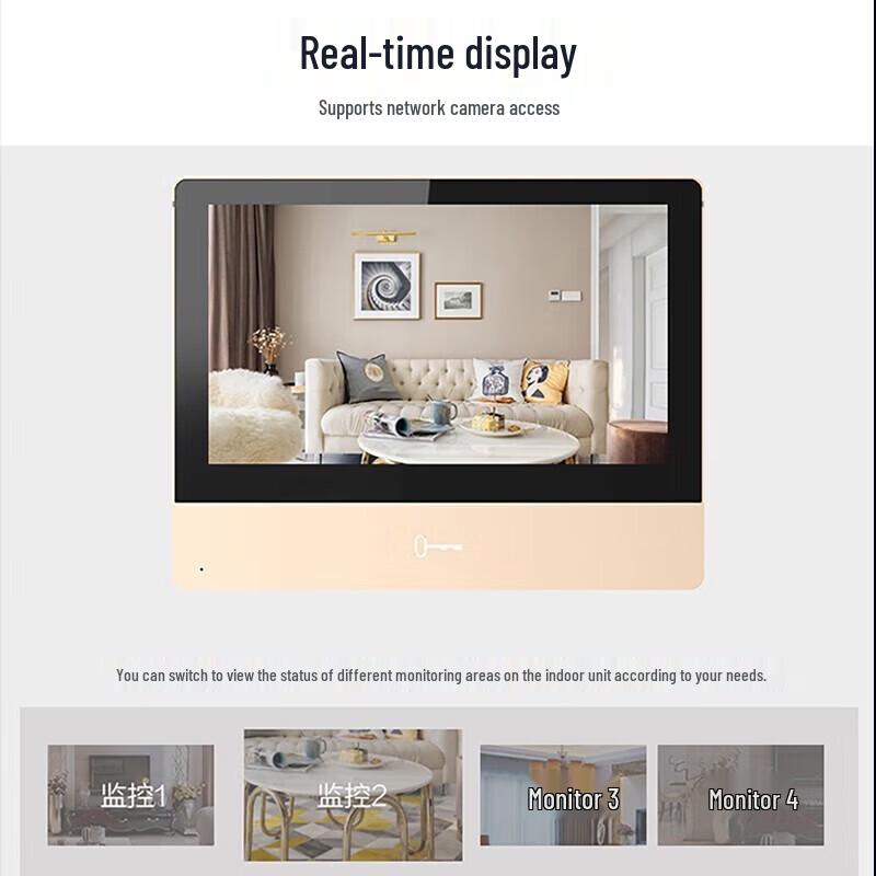 Hikvision Smart Video Intercom System CN plug (adapter included)