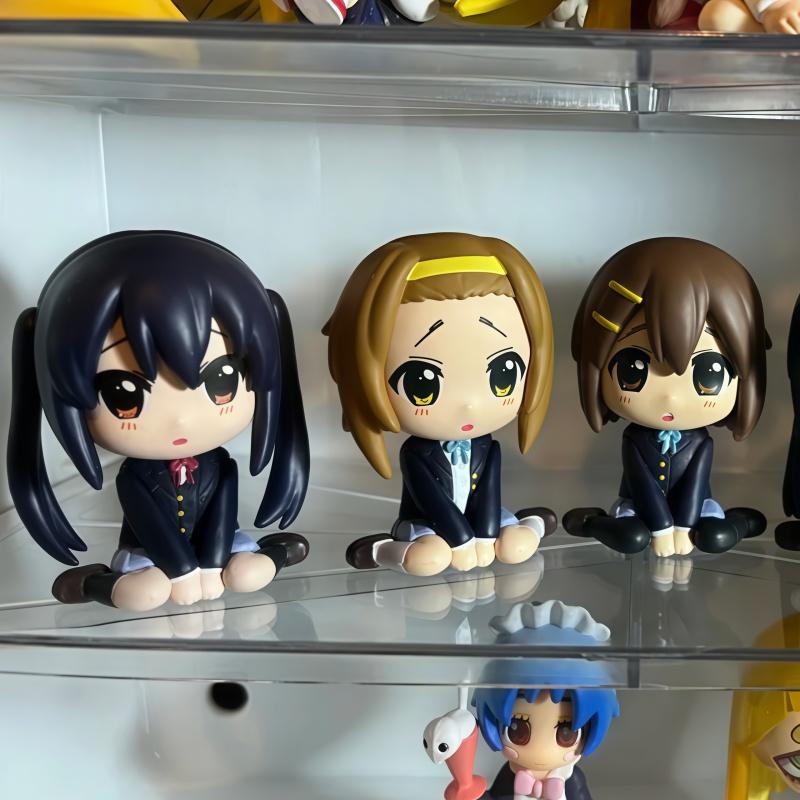 K-On Machibouke Серия Мио Акияма Азуса Накано Милая Поза на Коленях Настольный Декор Для Фанатов Аниме Коллекционный Подарок