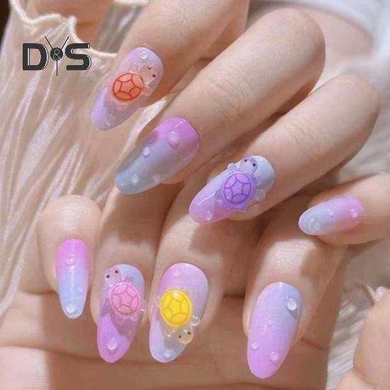 200 Pcs Mini Resin Turtles Glow In The Dark Tiny Turtle Figurines Miniature Turtle Statues for DIY Fairy Garden Micro Landscaping Decor