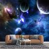 Звездное небо 3d Фреска Вселенная Съемные Большие Обои Для Гостиной Спальни Космос Планета Обои Домашний Декор