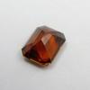 Natural Orange Sapphire Loose Gemstone 10.60 ct Emerald Cut September Birthstone for Gem Collections