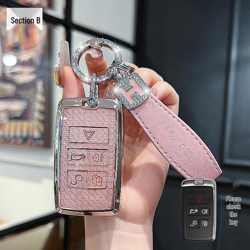 High-End Key Case with Buckle for 2013-2025 Range Rover Sports Models