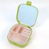 Портативная шкатулка для украшений, кольцо, ожерелье, отделение для помады, многофункциональная коробка для хранения из полипропиленового пластика, носите ее с собой