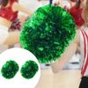 2 Pieces Cheerleading Pom Poms Cheer Shiny for Girls Women Accessories Cheering