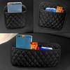 SEAMETAL Car Organizer Pocket Bag For Car Storage Box Collecting Bag Cards Phone Key Paste Box For Dashboard Door Center Console