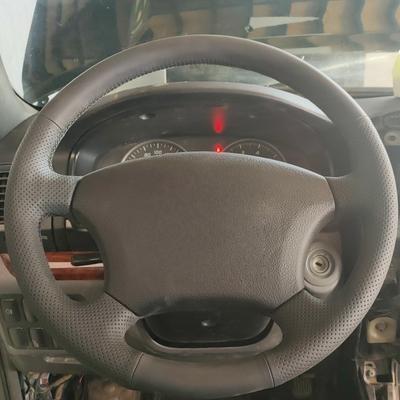 Чехол на руль автомобиля из микрофибры для Toyota Corolla 04 Land Cruiser 05 Camry Автомобильный интерьер Стайлинг автомобиля