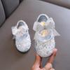 Summer Korean Version Of Girls Princess Little Girl Princess Ribbon Baby Shoes Leather Shoes