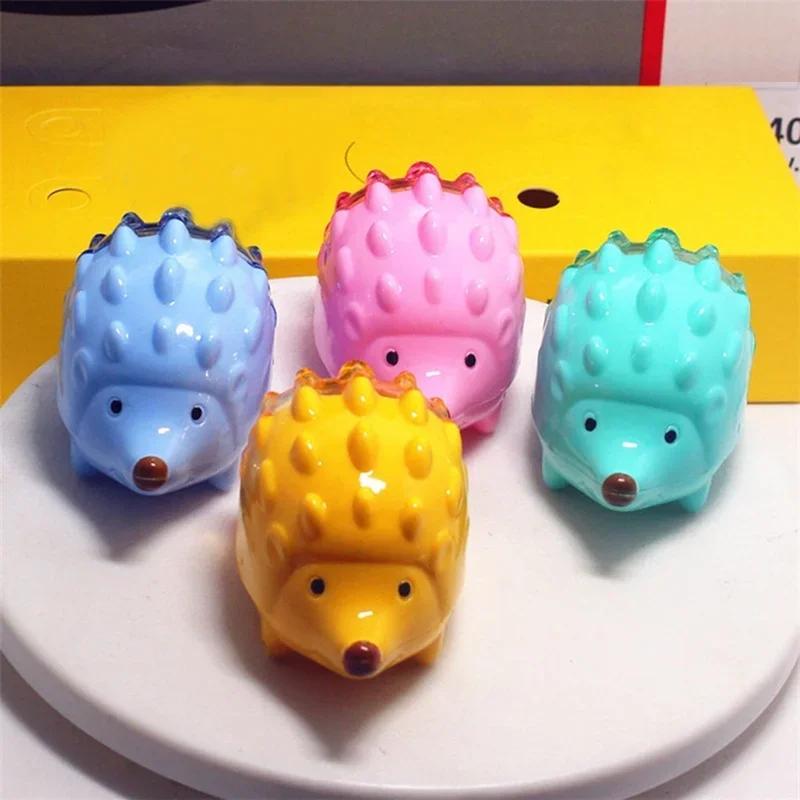3 Pcs Cute Pig Animal Shaped Pencil Sharpeners Kid's Favorite School and Office Supplies Korean Stationery Multicolor Color
