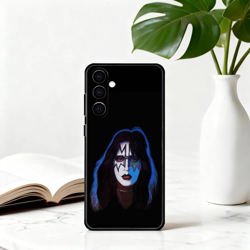 Чехол для телефона Singer A-Ace-S F-Frehley-AFES Черный Силиконовый Мягкий Для Samsung Galaxy A73,A72,A71,A70,A53,A52,A51