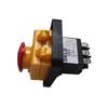 Waterproof 7 Pin Push Button Switches 400V 10A Electromagnetic Power Switches for Industrial & Marine Applications