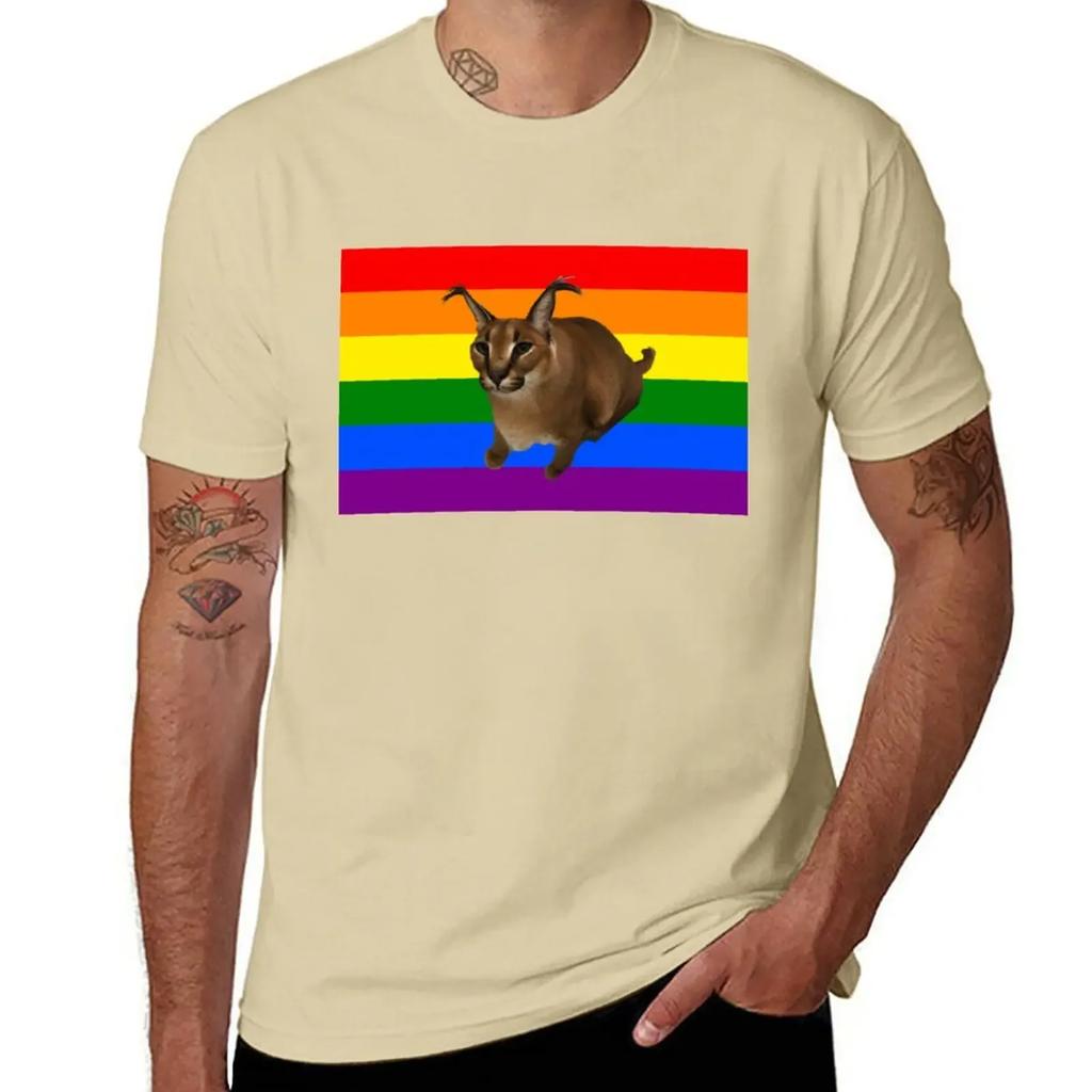 big floppa pride T-Shirt blacks vintage clothings