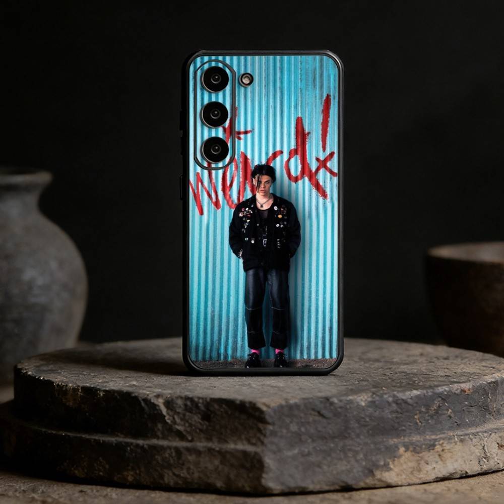 Чехол для телефона R-Rock Y-Yungblud для Samsung Galaxy A91,80,73,72 ,71,53,52,32 ,31,22,21s,20, Мягкий черный чехол