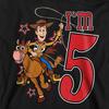 Toy Story Childrens/Kids I'm 5 Woody Birthday Hoodie