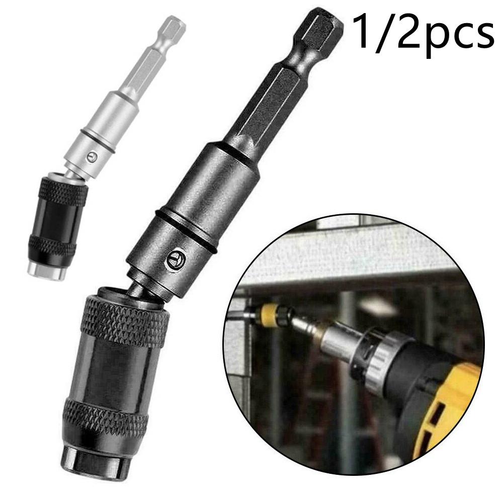 1/2 шт. стальной ударный магнитный держатель вращающихся бит, роторный шнек