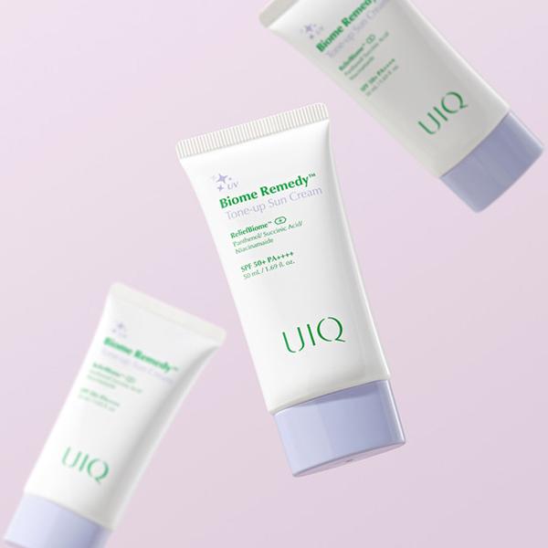 UIQ Biome Remedy Tone-up Sun Cream SPF 50+ PA++++ 50ml