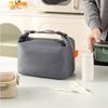 Portable Oxford Cloth Lunch Box Bag Large Capacity Waterproof Insulated Tote Bag Thickened with Handle Food Thermal Handbag