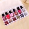 Nail Piercing Storage Box Accessories Case Plastic Parts