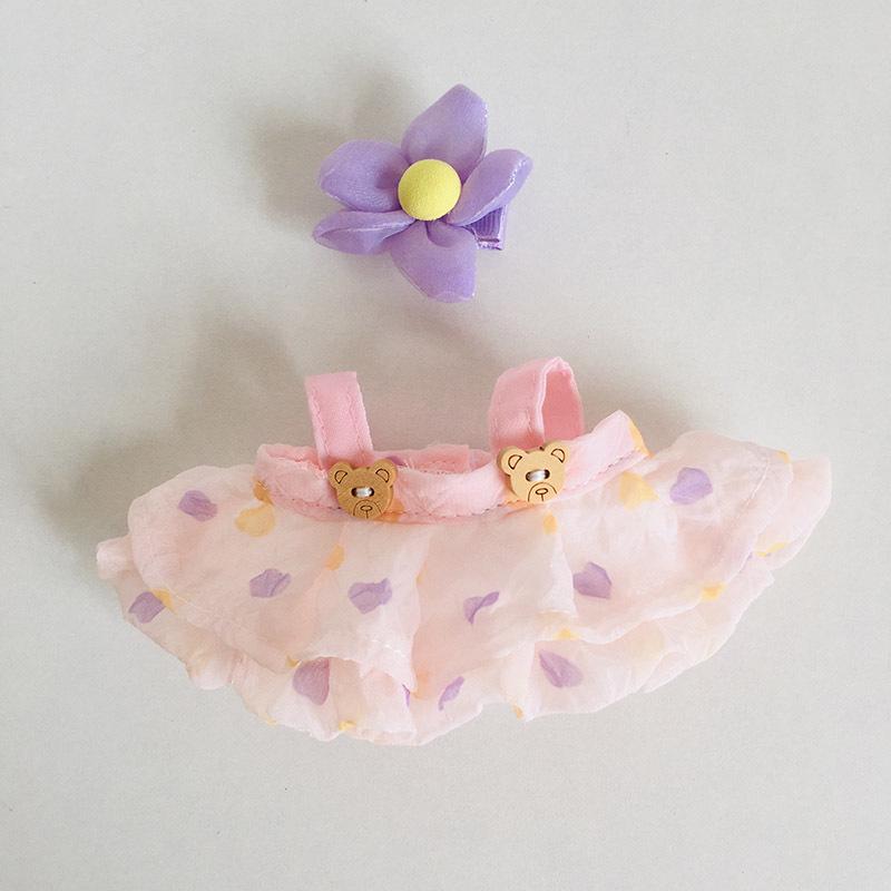 Cute 17cm Vinyl Plush Doll Outfits Blind Box - LaBuBu Pendant Dress Accessories