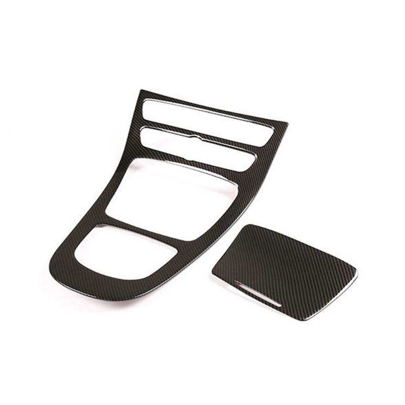 For Mercedes Benz E Class W213 S213 A238 C238 2019 2020 2021 ABS Car Interior Center Console Gear Shift Panel Cover Sticker Trim