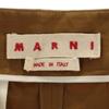 Marni Сделано в Италии высокая талия Широкие брюки 40 Верблюжий Женские Б/У