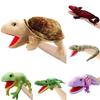 Adorable Lizard Puppet Plush Toy Soft Reptile Stuffed Animal For Kids Customizable Picture Design Short Plush 50cm Height