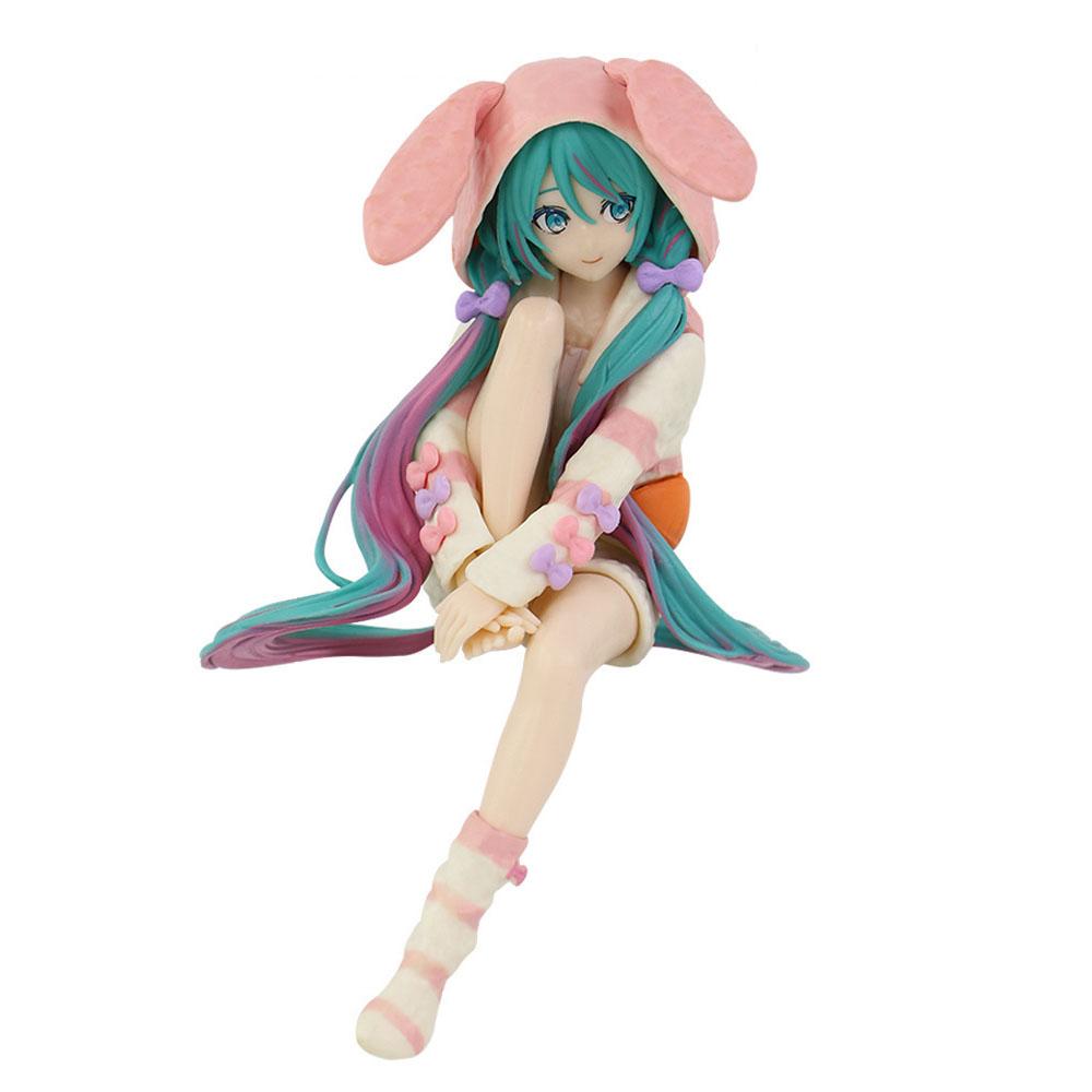 Hatsune Miku Figure Anime Girl Figure Desktop Decor Collectible Doll Present for Fans Future Vocaloid Statue Japanese Kawaii Otaku