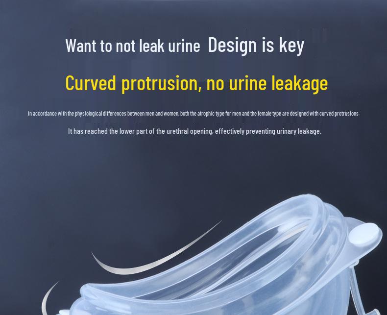 Мешок для сбора мочи для лежачих больных - Герметичная конструкция для недержания, подходит для пожилых мужчин и женщин