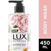 Гель для душа Lux Botanicals Glowing Skin с экстрактами гардении и меда для женщин, 100% натуральные экстракты, без парабенов, 450 мл