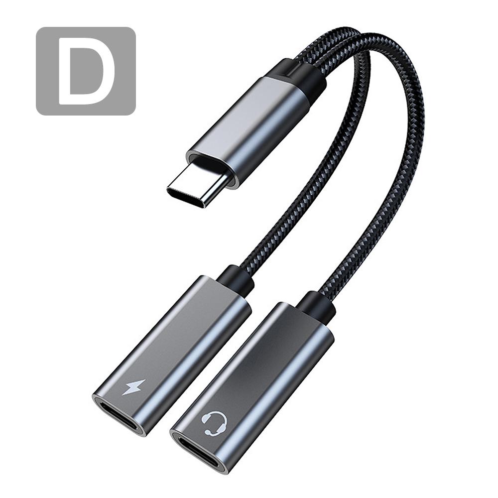 Кабель-адаптер USB C - AUX Type C 3,5 мм Aux для наушников, конвертер DAC Chip PD, зарядный аудиокабель для iPhone Xiaomi Samsung Huawei