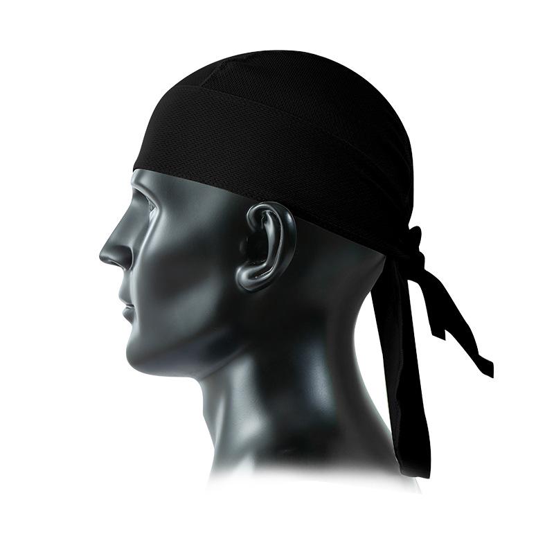 Трансграничная сетчатая велосипедная кепка: Дышащая бандана-пиратка с длинным хвостом для защиты от солнца для велоспорта на открытом воздухе и летней рыбалки.