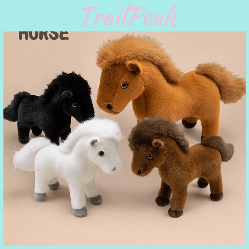 Plush Pony Toy Gift For Kids With Soft Pp Cotton Filling For Comfort And Play
