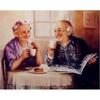 DIY 5D Diamond Painting Old Couple Full Round Drill Mosaic Diamond Embroidery Rhinestone Cross Stitch Sweet Home Old Man Decor