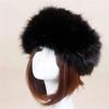 Outdoor Earwarmer Ski Hats Women Russian Cap Thick Fluffy Headband Hat Faux Fur