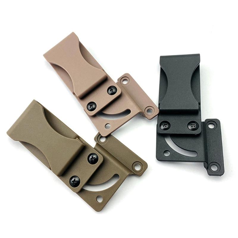 Зажим для ремня для кобуры-футляра Kydex K-образный зажим для талии Аксессуары Зажим для ножен Зажим для ремня с винтами для инструментов