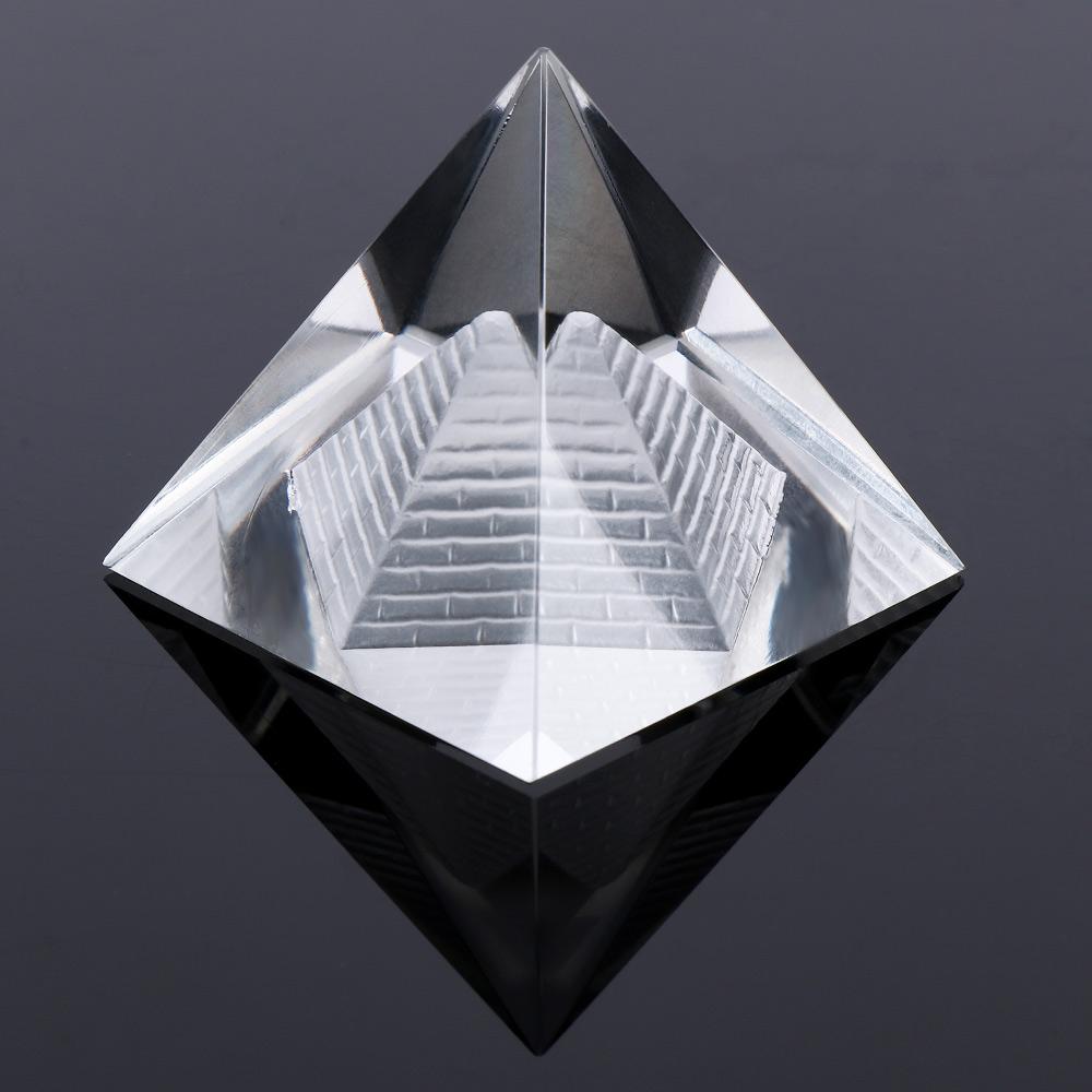 Building Model Reiki Chakra Healing Stereo Pyramid Crystal Pyramid Pyramid Decor Egypt Pyramid