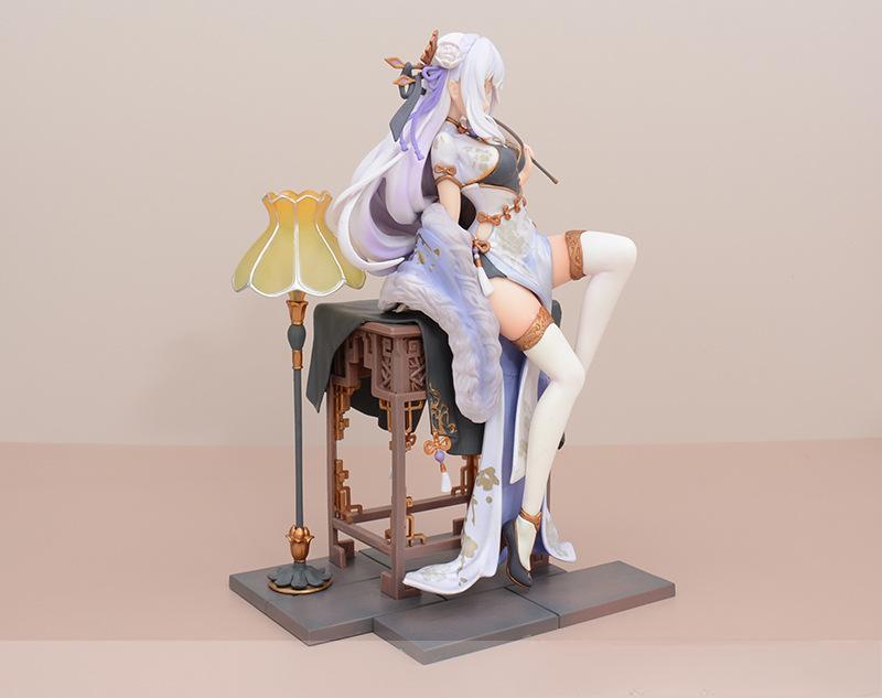 Китайский стиль Cheongsam Rem и Эмилия Фигурка Модель Орнамент